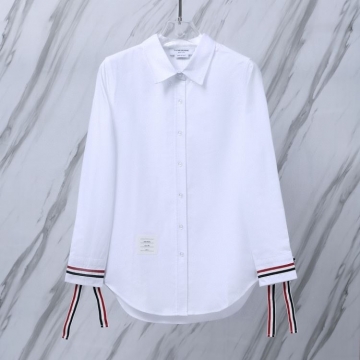 25新作 ハイエンド THOM BROWNE トムブラウン シャツ 0=S 1=M 2=L 3=XL 4=XXL