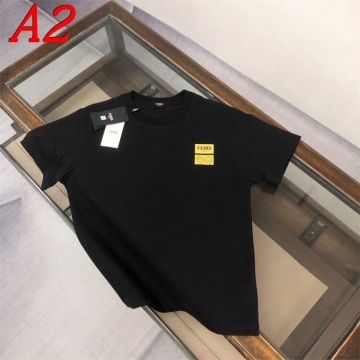 2025新作 FENDIフェンデイ ラウンドネック 半袖Tシャツ   ノンフィクション