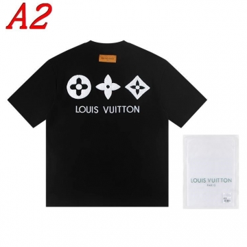 2025新作 LOUIS VUITTONルイヴィトン クルーネック 半袖Tシャツ ポジティブ