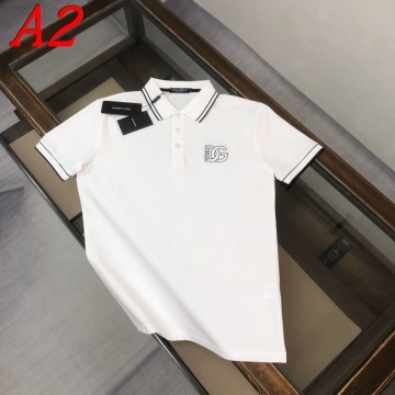  DOLCE＆GABBANAドルチェ＆ガッバーナ 2025新作 ポロシャツ  フューチャリスティック