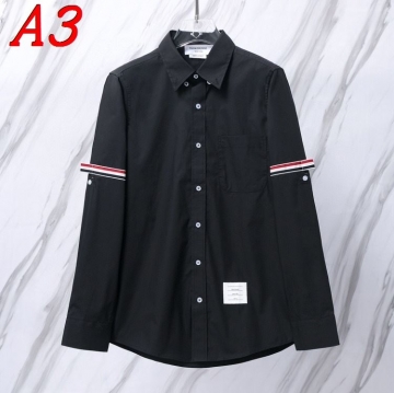 25新作 バーゲン THOM BROWNE トムブラウン シャツ 0=S 1=M 2=L 3=XL 4=XXL