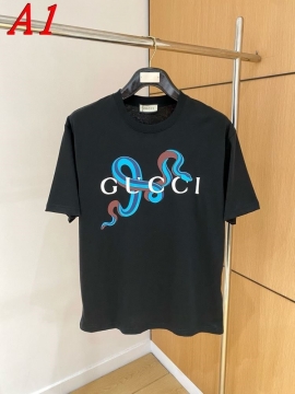 2025新作 GUCCIグッチ クルーネック 半袖Tシャツ セレンディピティ
