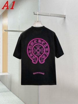 2025新作 CHROME HEARTSクロムハーツ ラウンドネック 半袖Tシャツ   限定カラー