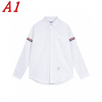 25新作 数量限定 THOM BROWNE トムブラウン シャツ 0=S 1=M 2=L 3=XL 4=XXL