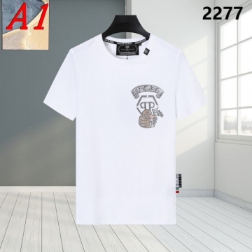  PHILIPP PLEINフィリッププレイン 2025新作   ラウンドネック 半袖Tシャツ   ユースカルチャー