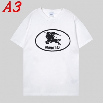  BURBERRYバーバリー 2025新作 クルーネック 半袖Tシャツ ワイルド