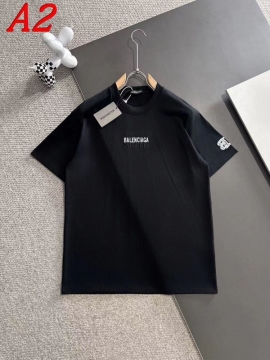  BALENCIAGAバレンシアガ 2025新作 クルーネック 半袖Tシャツ アンニュイ
