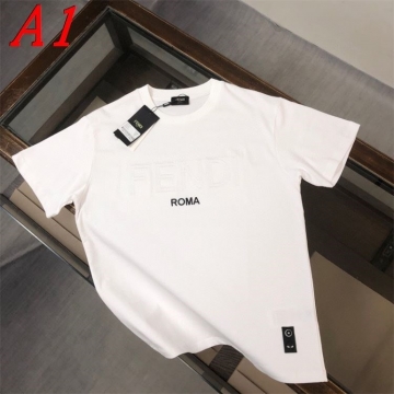 2025新作 FENDIフェンデイ ラウンドネック 半袖Tシャツ   パワフル