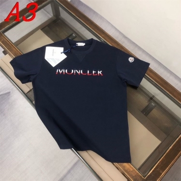 2025新作 MONCLERモンクレール ラウンドネック 半袖Tシャツ   ミニマル