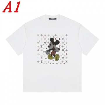 2025新作 LOUIS VUITTONルイヴィトン クルーネック 半袖Tシャツ ハイブランド風