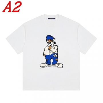 2025新作 LOUIS VUITTONルイヴィトン クルーネック 半袖Tシャツ コラボモデル