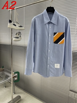 25新作 在庫あり THOM BROWNE トムブラウン シャツ 0=S 1=M 2=L 3=XL 4=XXL
