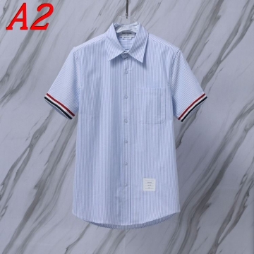 25新作 大人気 THOM BROWNE トムブラウン シャツ 0=S 1=M 2=L 3=XL 4=XXL