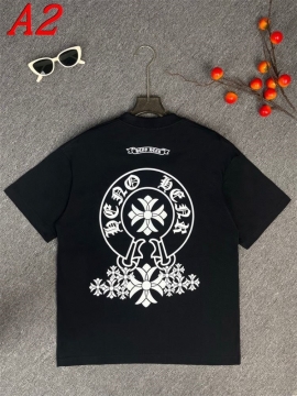 2025新作 CHROME HEARTSクロムハーツ クルーネック 半袖Tシャツ インクルーシブ