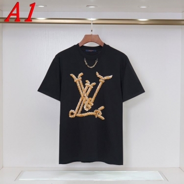  LOUIS VUITTONルイヴィトン 2025新作 クルーネック 半袖Tシャツ セレンディピティ