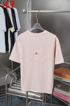  CHROME HEARTSクロムハーツ 2025新作 クルーネック 半袖Tシャツ リラックス感