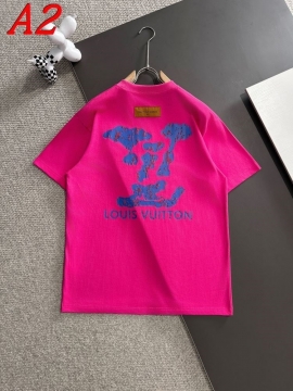  LOUIS VUITTONルイヴィトン 2025新作 クルーネック 半袖Tシャツ マルチシーズン