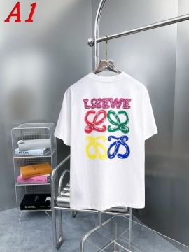 2025新作 LOEWEロエベ クルーネック 半袖Tシャツ インクルーシブ