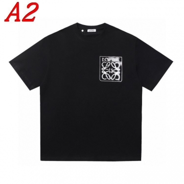 2025新作 LOEWEロエベ クルーネック 半袖Tシャツ ノスタルジック