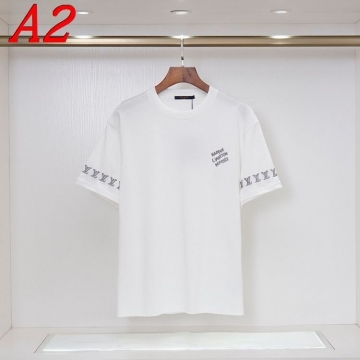 2025新作 LOUIS VUITTONルイヴィトン クルーネック 半袖Tシャツ ヴィンテージ風