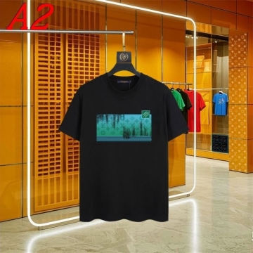  LOUIS VUITTONルイヴィトン 2025新作   ラウンドネック 半袖Tシャツ   エモーショナル