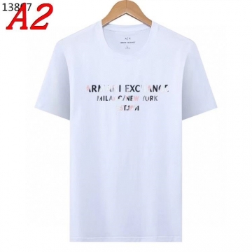 2025新作 ARMANIアルマーニ クルーネック 半袖Tシャツ スリムシルエット