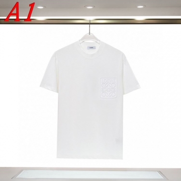 2025新作 LOEWEロエベ ラウンドネック 半袖Tシャツ   エターナル