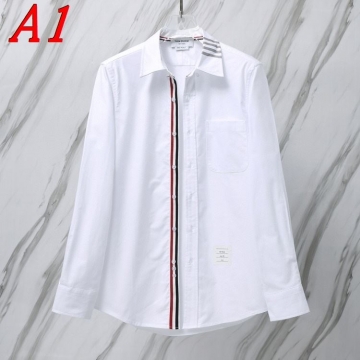 25新作 大人向け THOM BROWNE トムブラウン シャツ 0=S 1=M 2=L 3=XL 4=XXL