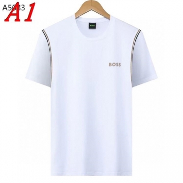 2025新作 HUGO BOSSヒューゴボス クルーネック 半袖Tシャツ クール