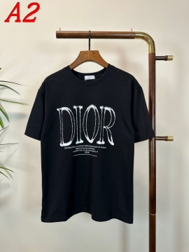  DIORディオール 2025新作   ラウンドネック 半袖Tシャツ   シーン別対応