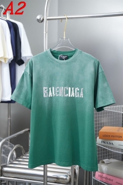 2025新作 BALENCIAGAバレンシアガ ラウンドネック 半袖Tシャツ   トレンド感