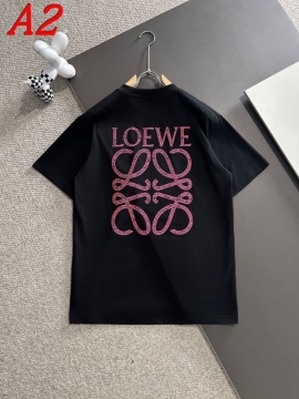  LOEWEロエベ 2025新作 クルーネック 半袖Tシャツ サステナブル