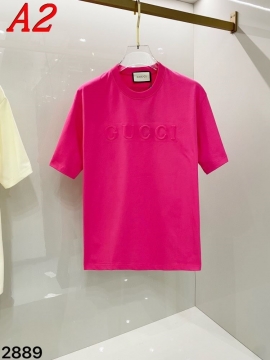  GUCCIグッチ 2025新作 クルーネック 半袖Tシャツ グラフィック