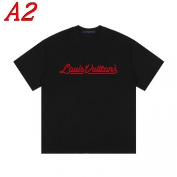  LOUIS VUITTONルイヴィトン 2025新作   ラウンドネック 半袖Tシャツ   スリムシルエット