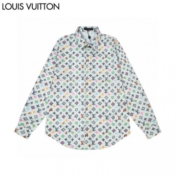 25新作 ナチュラル LOUIS VUITTON ルイヴィトン シャツ M L XL XXL
