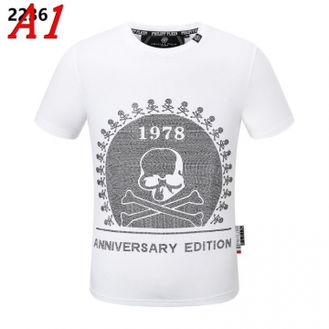  PHILIPP PLEINフィリッププレイン 2025新作   ラウンドネック 半袖Tシャツ   バイラル
