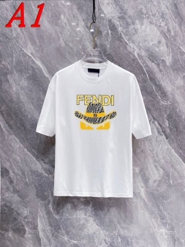 2025新作 FENDIフェンデイ クルーネック 半袖Tシャツ デイリー