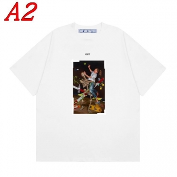 2025新作 OFF-WHITEオフホワイト クルーネック 半袖Tシャツ エターナル