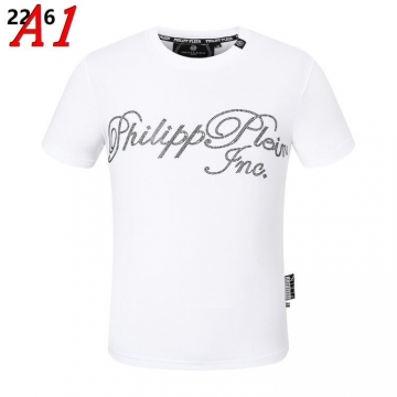 2025新作 PHILIPP PLEINフィリッププレイン ラウンドネック 半袖Tシャツ   ハイセンス