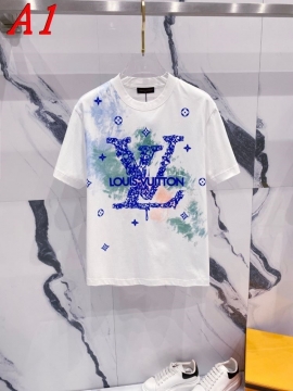  LOUIS VUITTONルイヴィトン 2025新作 クルーネック 半袖Tシャツ アクティブ