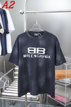 2025新作 BALENCIAGAバレンシアガ ラウンドネック 半袖Tシャツ   ナイト用
