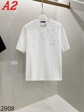 2025新作 LOUIS VUITTONルイヴィトン クルーネック 半袖Tシャツ エモ