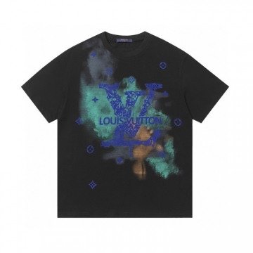  LOUIS VUITTONルイヴィトン 2025新作   ラウンドネック 半袖Tシャツ   シンプル