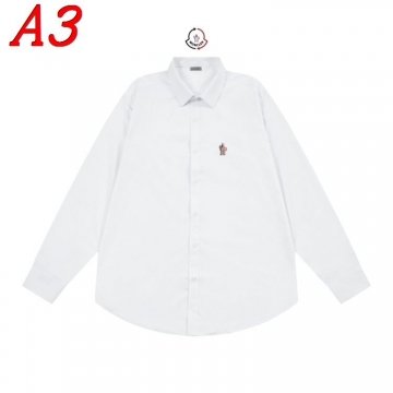 25新作 バーゲン MONCLER モンクレール シャツ 39=M 40=L 41=XL 42=XXL 43=XXXL