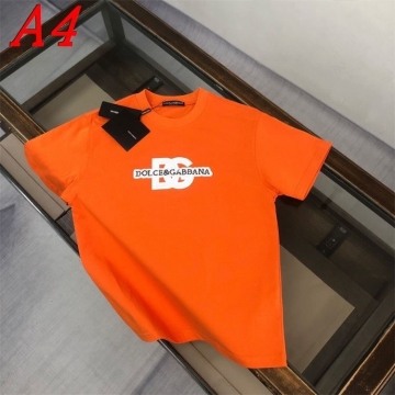  DOLCE＆GABBANAドルチェ＆ガッバーナ 2025新作 クルーネック 半袖Tシャツ スリムシルエット