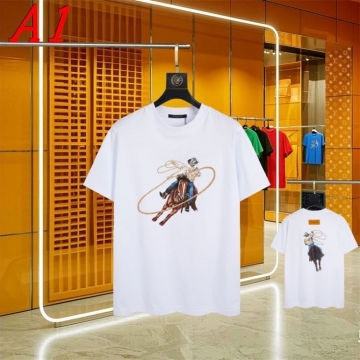 LOUIS VUITTONルイヴィトン 2025新作 クルーネック 半袖Tシャツ...