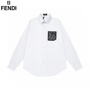 25新作 本物素材 FENDI フェンデイ シャツ M L XL XXL