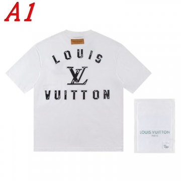 2025新作 LOUIS VUITTONルイヴィトン クルーネック 半袖Tシャツ ナチュラル