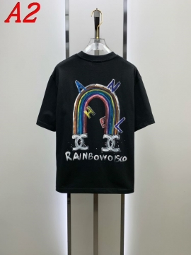 2025新作 CHANELシャネル ラウンドネック 半袖Tシャツ   モード系