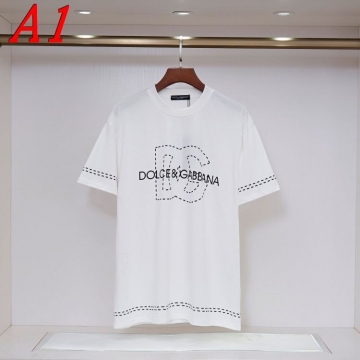  DOLCE＆GABBANAドルチェ＆ガッバーナ 2025新作 クルーネック 半袖Tシャツ アウトドア対応